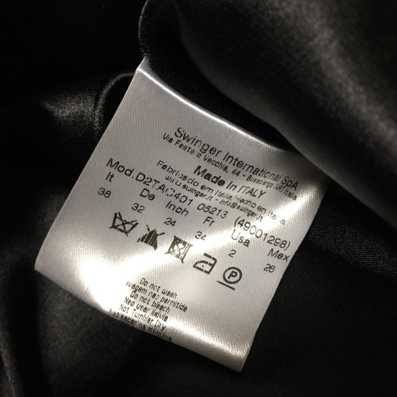 Authentic Versus by Versace Velvet Panelled LBD - Picture 8 of 8